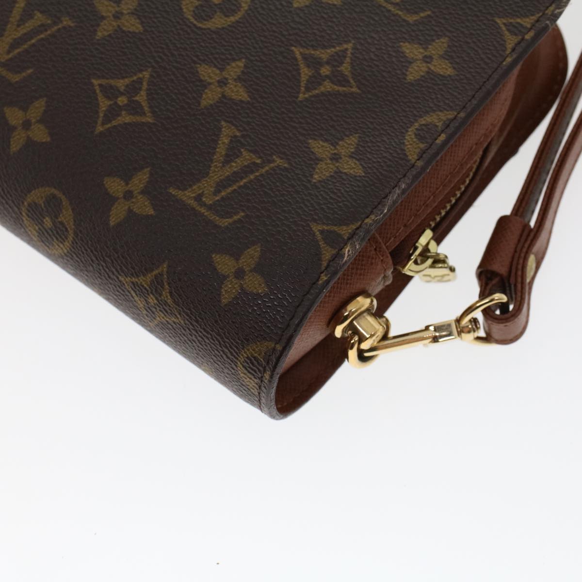 LOUIS VUITTON Monogram Orsay Clutch Bag M51790 LV Auth 43946