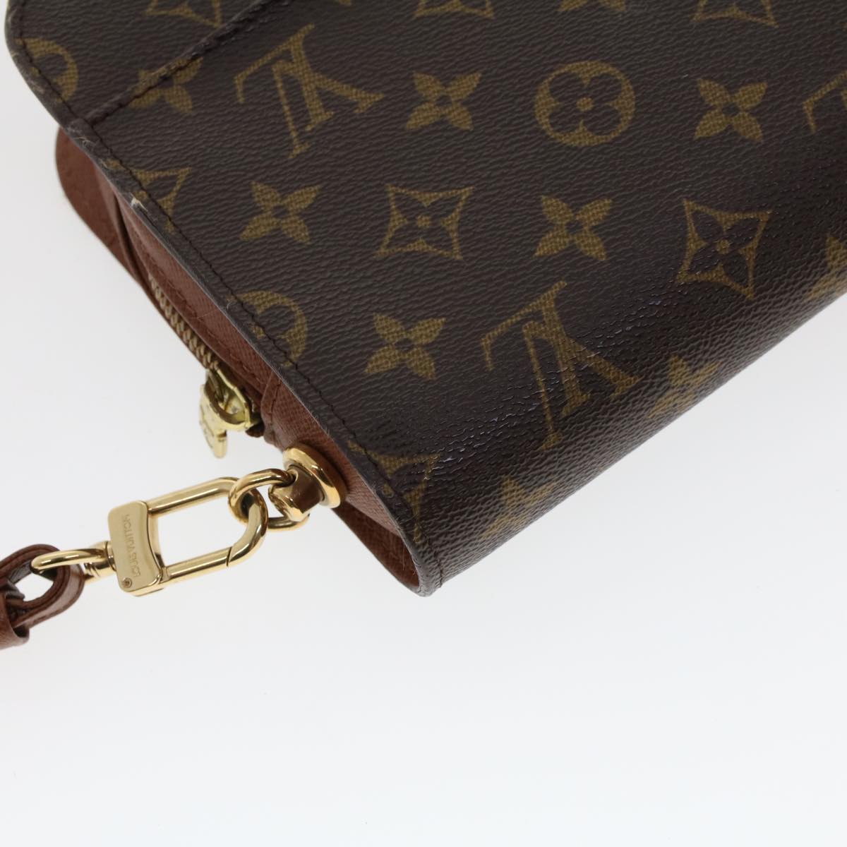 LOUIS VUITTON Monogram Orsay Clutch Bag M51790 LV Auth 43946