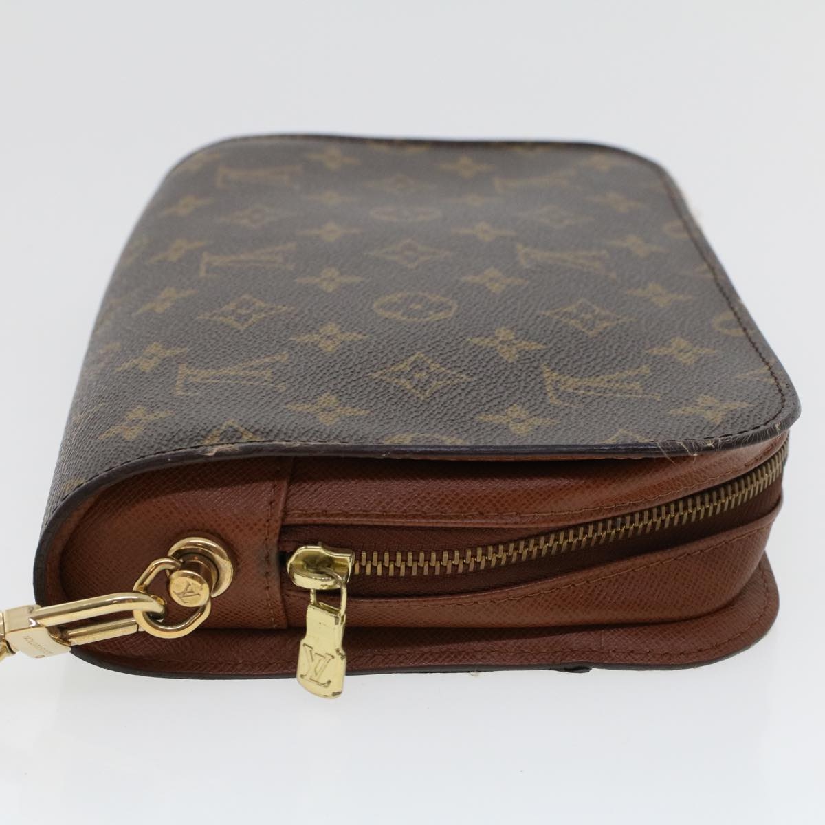 LOUIS VUITTON Monogram Orsay Clutch Bag M51790 LV Auth 43946