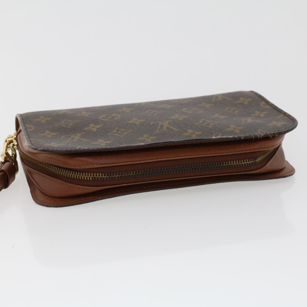 LOUIS VUITTON Monogram Orsay Clutch Bag M51790 LV Auth 43946