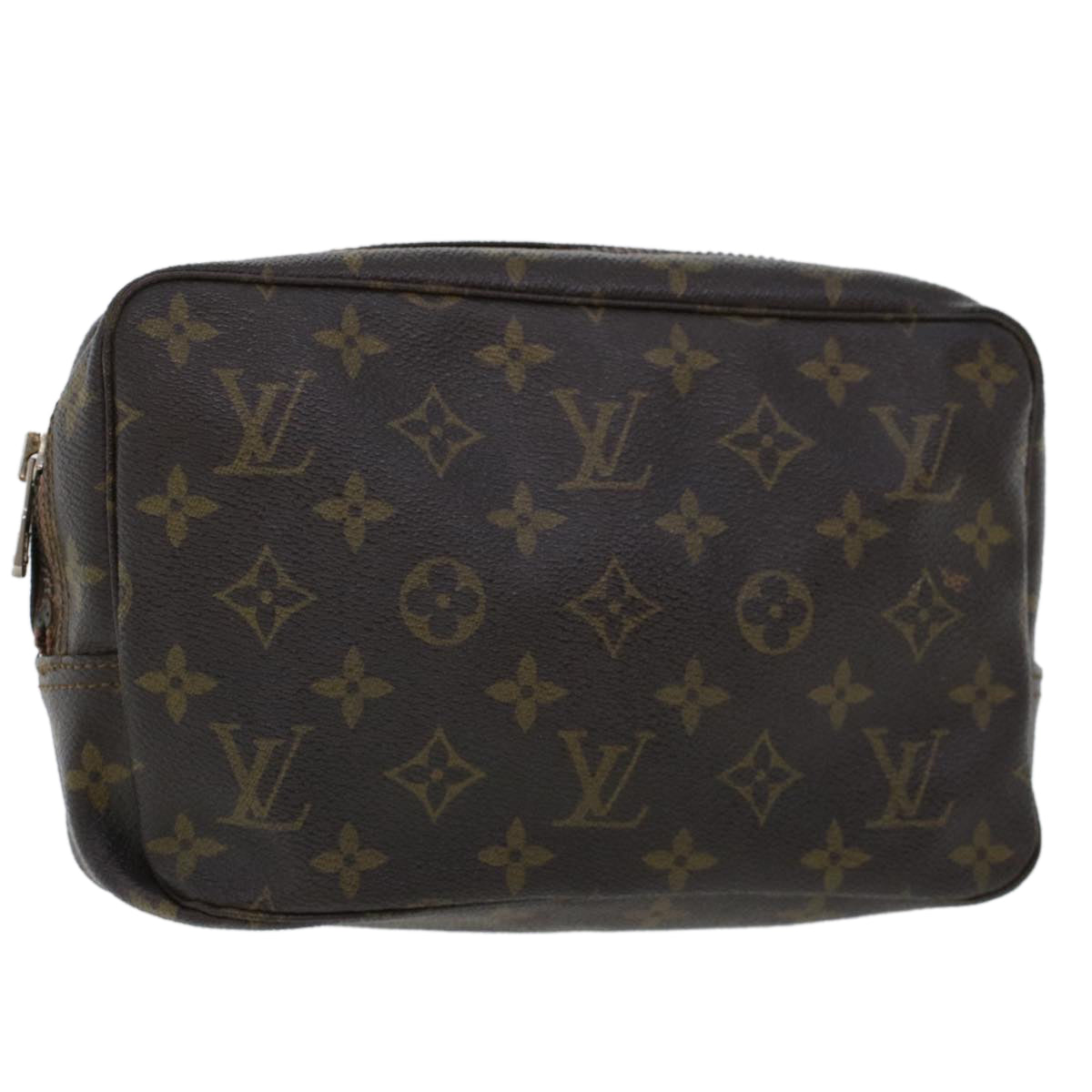 LOUIS VUITTON Monogram Trousse Toilette 23 Clutch Bag M47524 LV Auth 43948