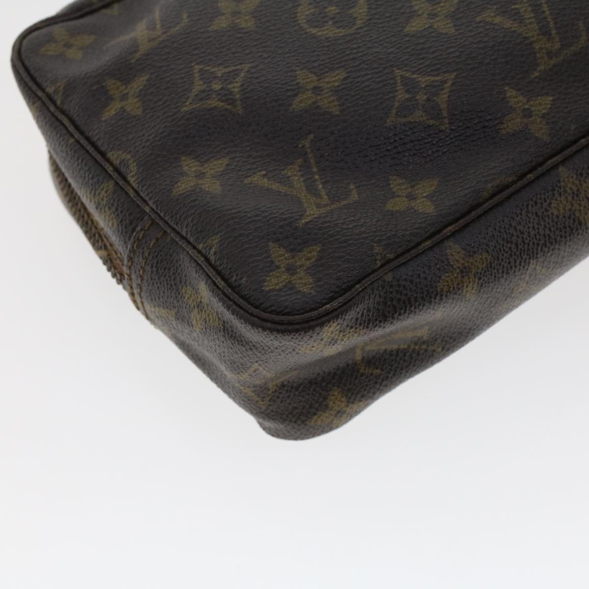 LOUIS VUITTON Monogram Trousse Toilette 23 Clutch Bag M47524 LV Auth 43948