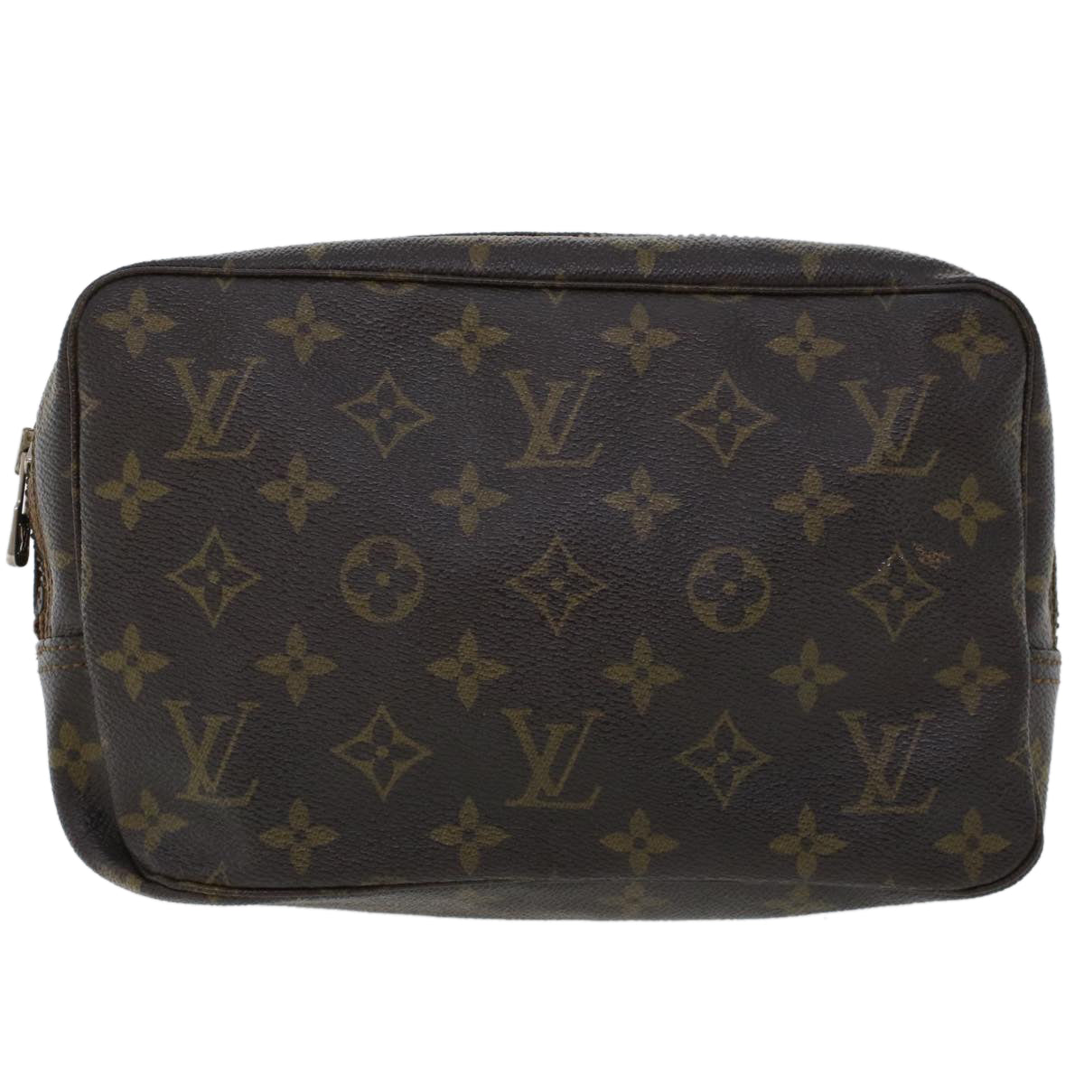 LOUIS VUITTON Monogram Trousse Toilette 23 Clutch Bag M47524 LV Auth 43948