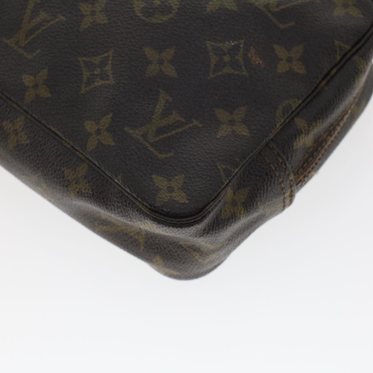 LOUIS VUITTON Monogram Trousse Toilette 23 Clutch Bag M47524 LV Auth 43948