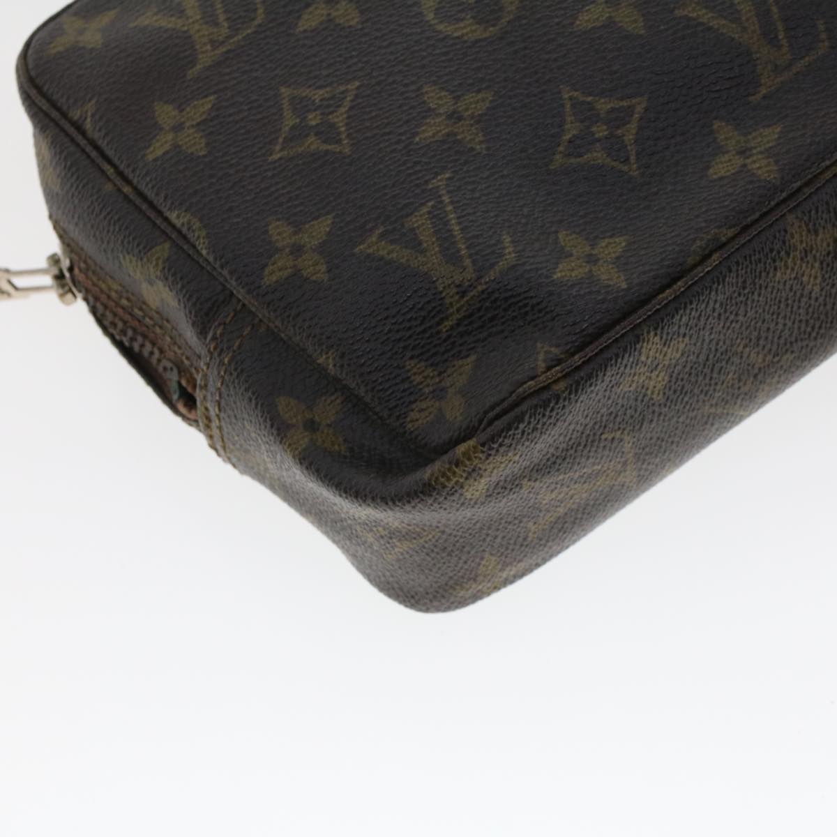 LOUIS VUITTON Monogram Trousse Toilette 23 Clutch Bag M47524 LV Auth 43948