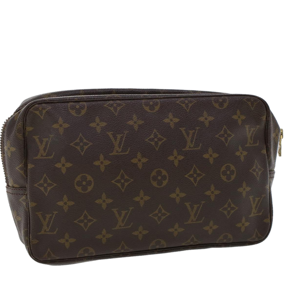 LOUIS VUITTON Monogram Trousse Toilette 28 Clutch Bag M47522 LV Auth 43950