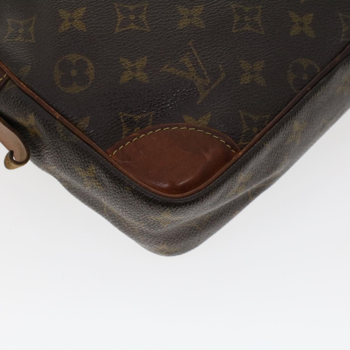 LOUIS VUITTON Monogram Compiegne 28 Clutch Bag M51845 LV Auth 43951