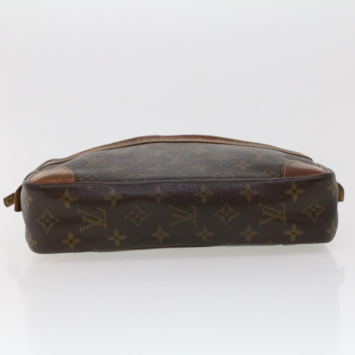 LOUIS VUITTON Monogram Compiegne 28 Clutch Bag M51845 LV Auth 43951