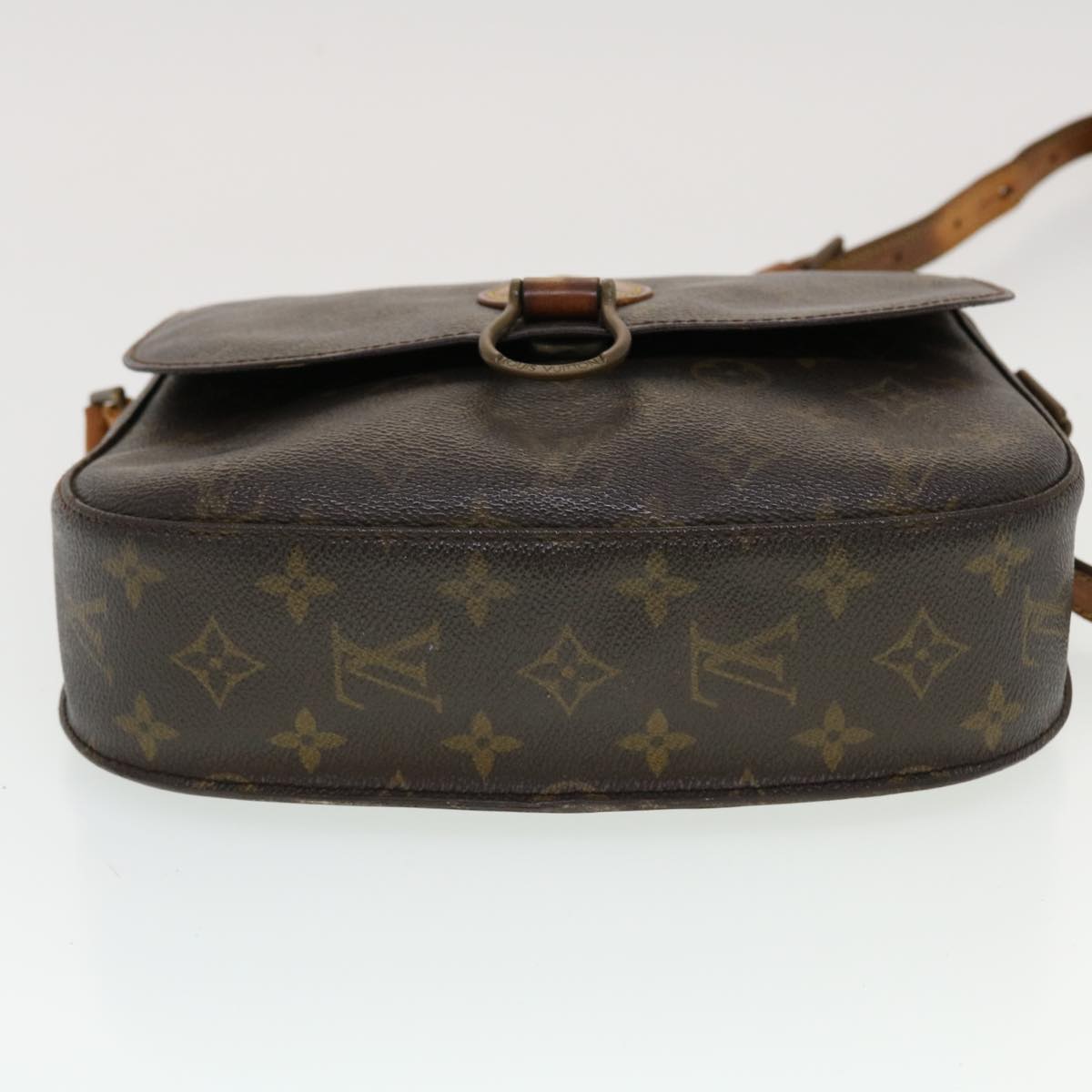 LOUIS VUITTON Monogram Saint Cloud GM Shoulder Bag M51242 LV Auth 43957