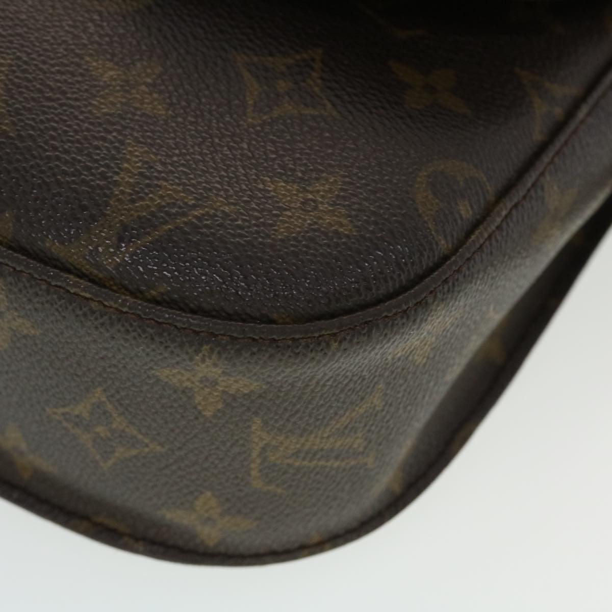 LOUIS VUITTON Monogram Saint Cloud GM Shoulder Bag M51242 LV Auth 43957