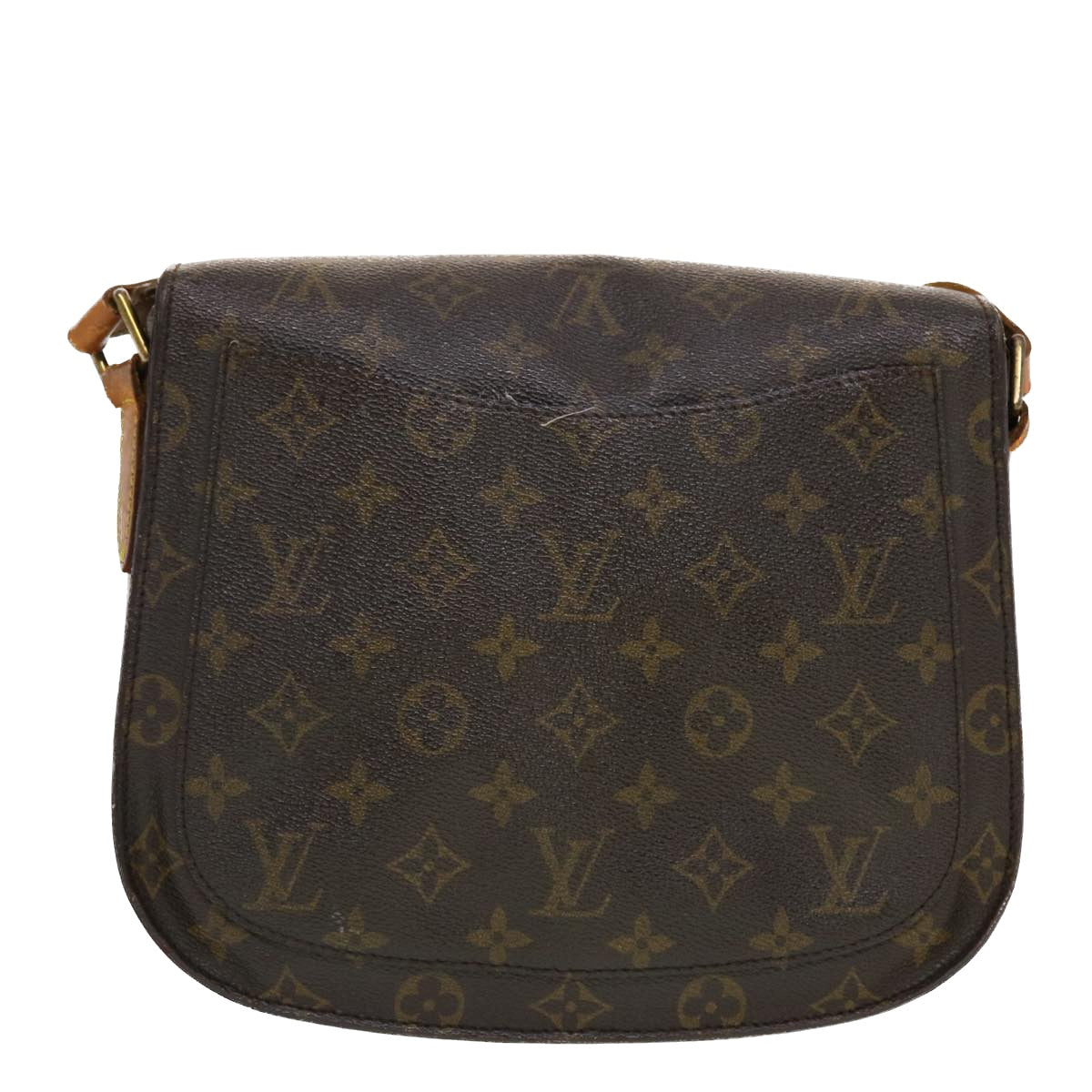 LOUIS VUITTON Monogram Saint Cloud GM Shoulder Bag M51242 LV Auth 43957