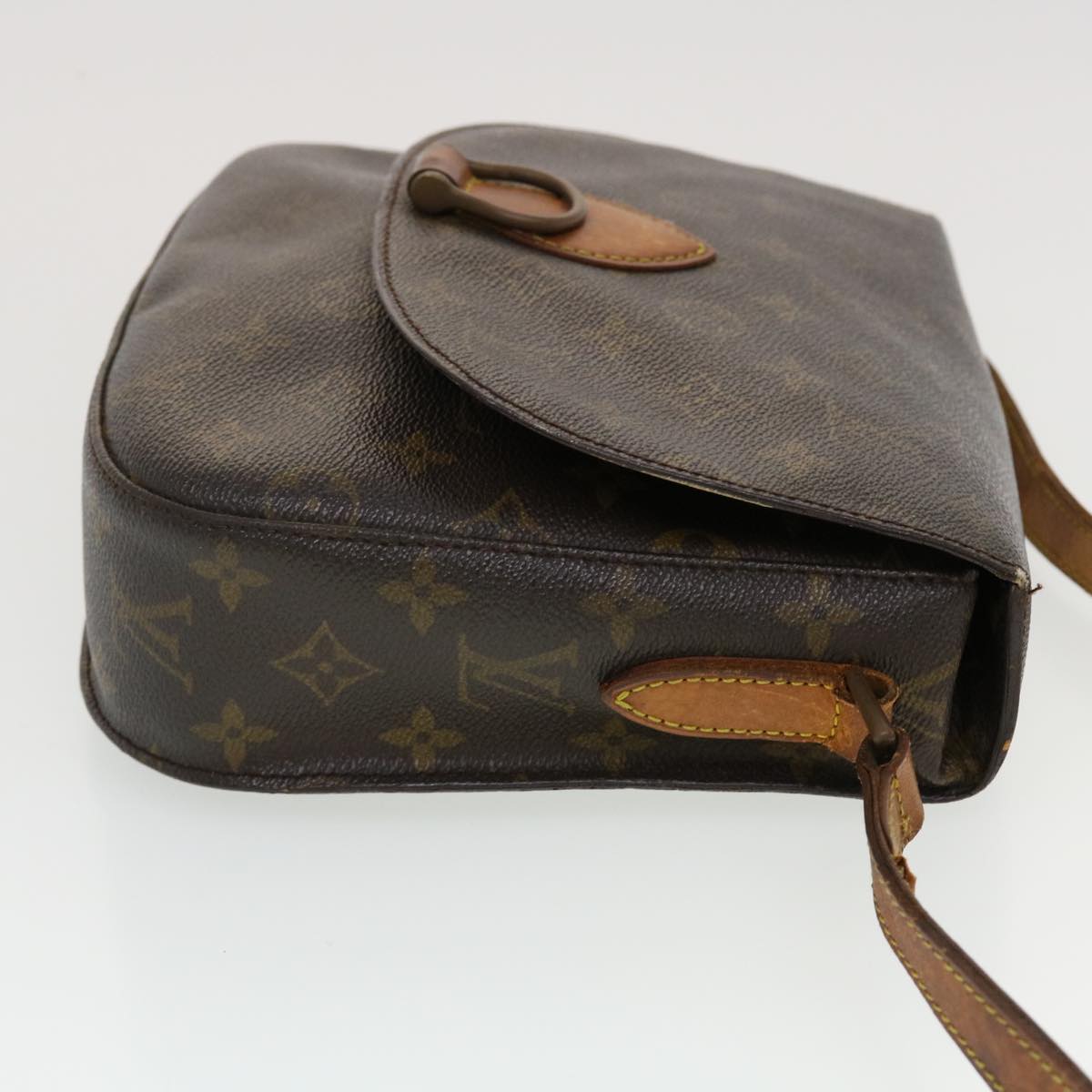 LOUIS VUITTON Monogram Saint Cloud GM Shoulder Bag M51242 LV Auth 43957