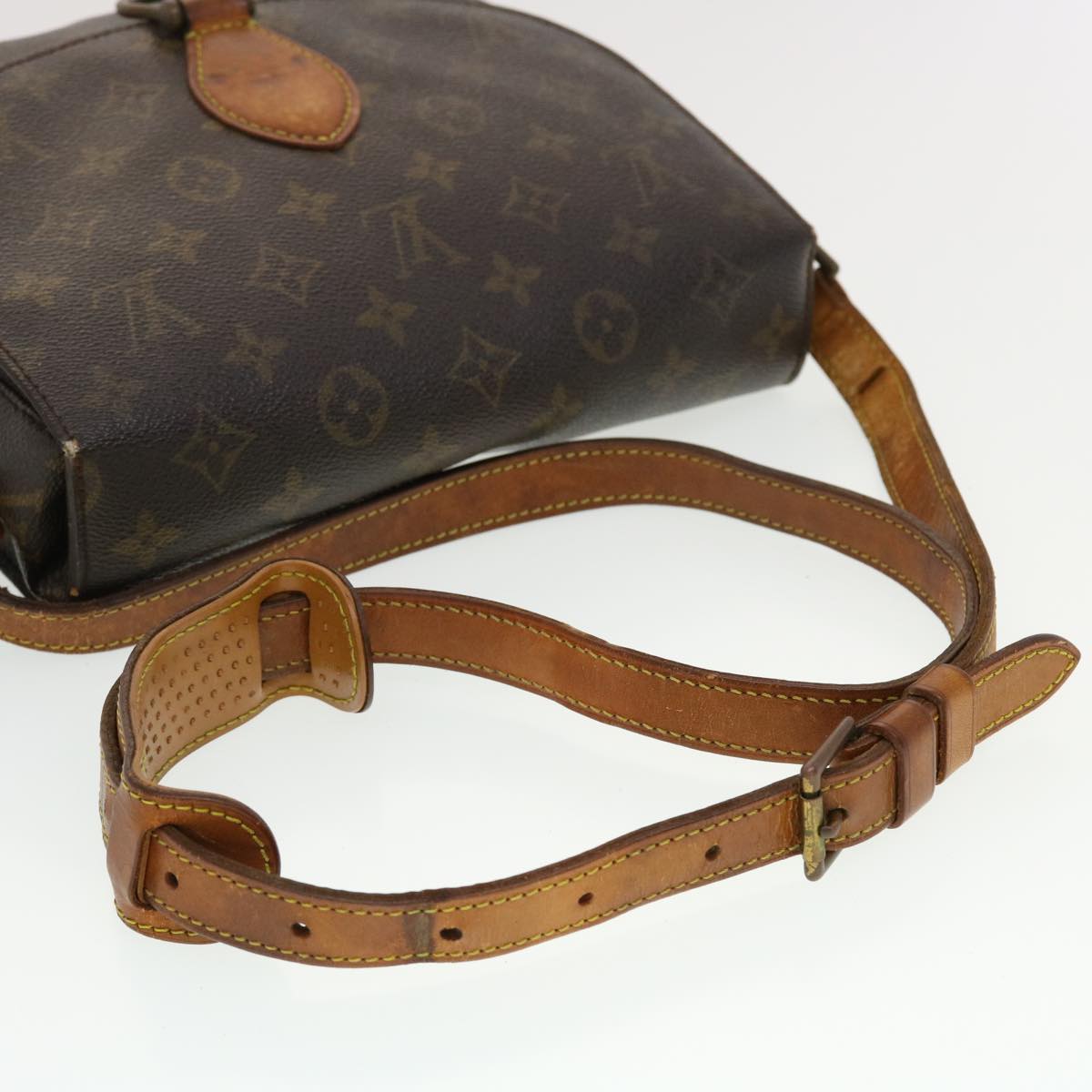 LOUIS VUITTON Monogram Saint Cloud GM Shoulder Bag M51242 LV Auth 43957