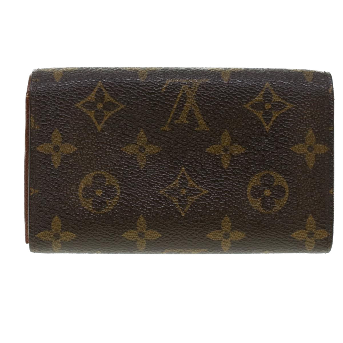 LOUIS VUITTON Monogram Porte Monnaie Billets Tresor Wallet M61730 LV Auth 43983 - 0