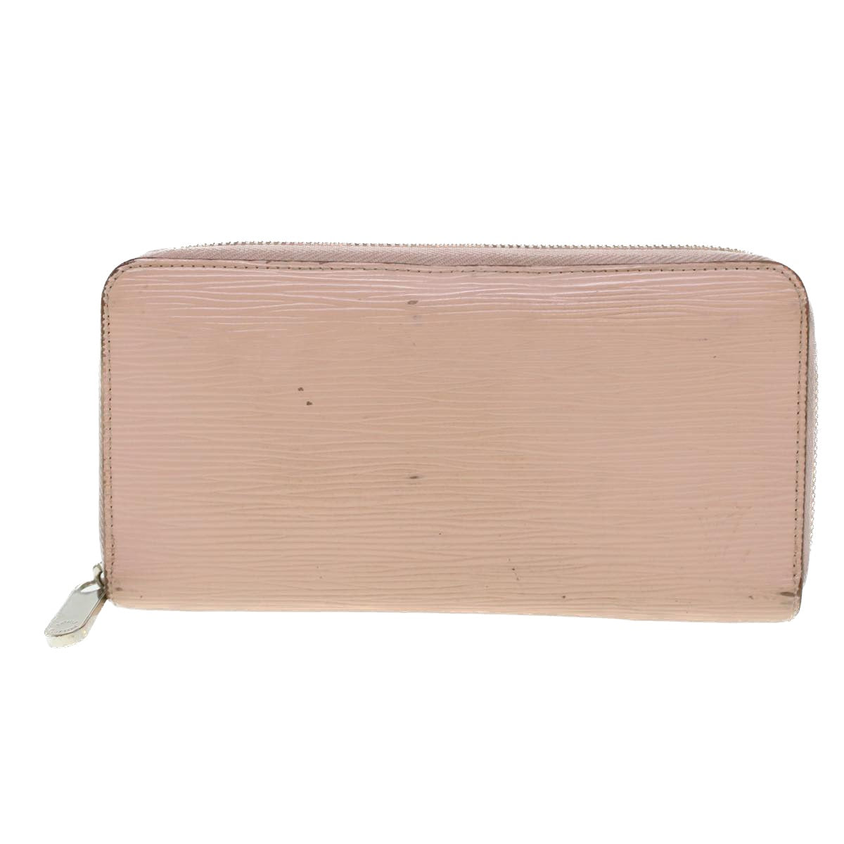 LOUIS VUITTON Epi Zippy Wallet Long Wallet Rose Valerine M61863 LV Auth 43984