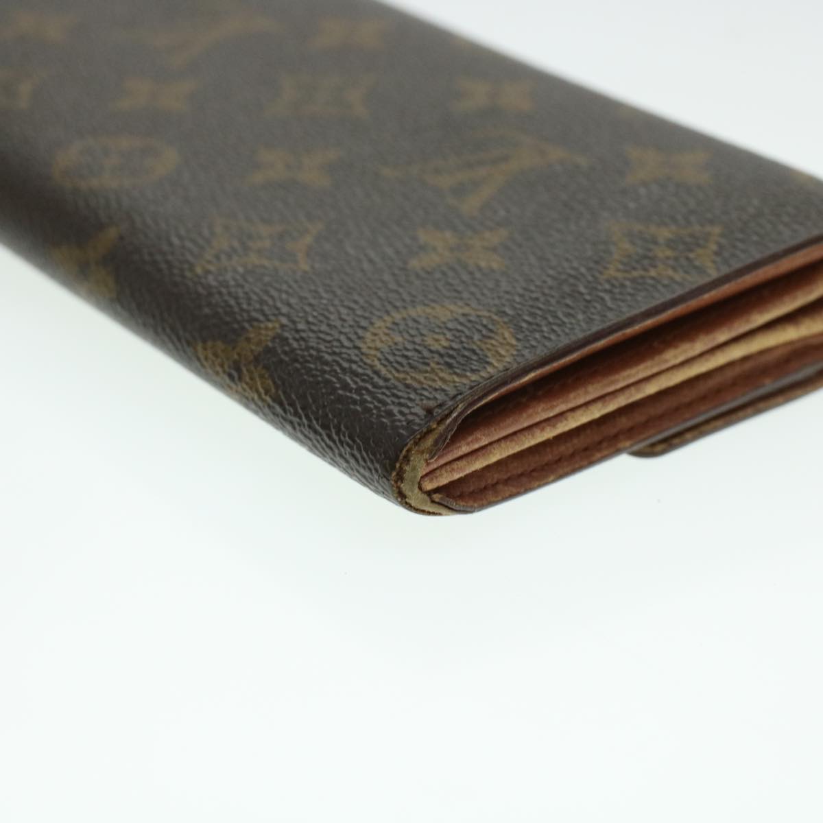 LOUIS VUITTON Monogram Portefeuille Sarah Long Wallet M60531 LV Auth 43989