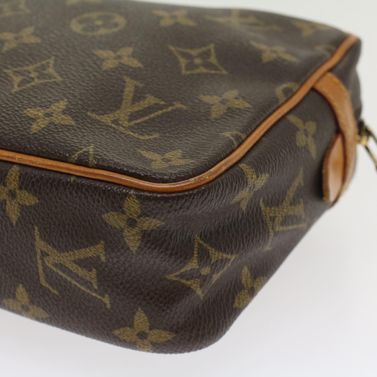 LOUIS VUITTON Monogram Compiegne 23 Clutch Bag M51847 LV Auth 44004