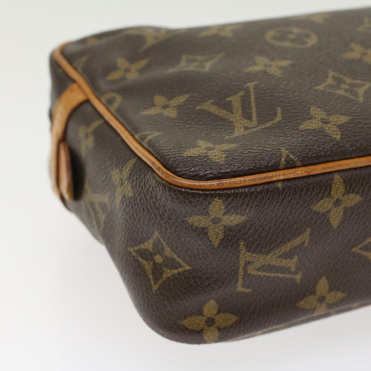 LOUIS VUITTON Monogram Compiegne 23 Clutch Bag M51847 LV Auth 44004