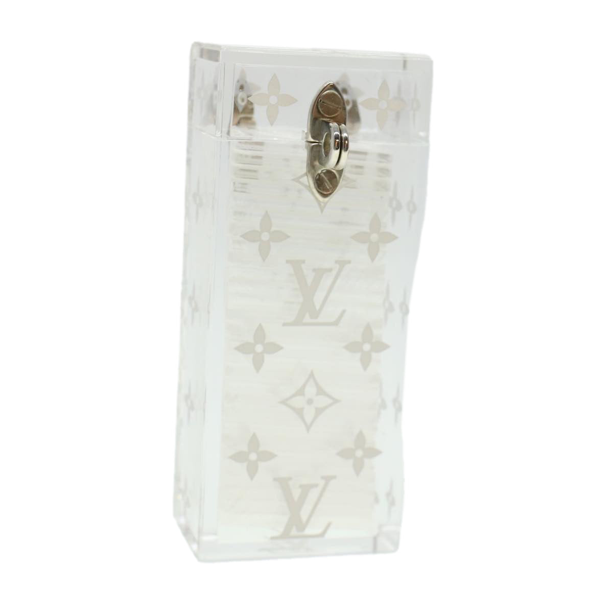 LOUIS VUITTON Domino Plastic Clear LV Auth 44006