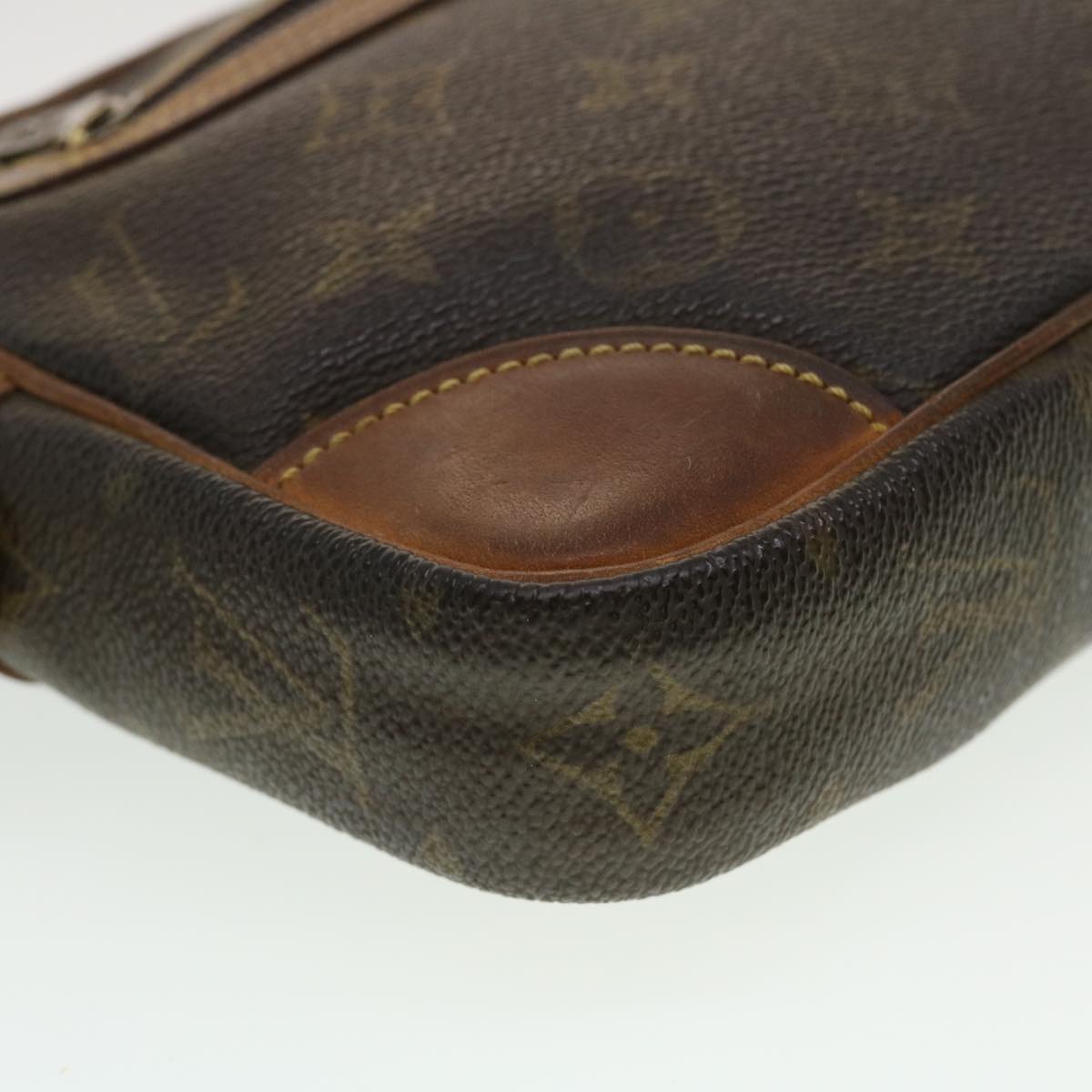 LOUIS VUITTON Monogram Marly Dragonne GM Clutch Bag Vintage M51825 LV Auth 44011