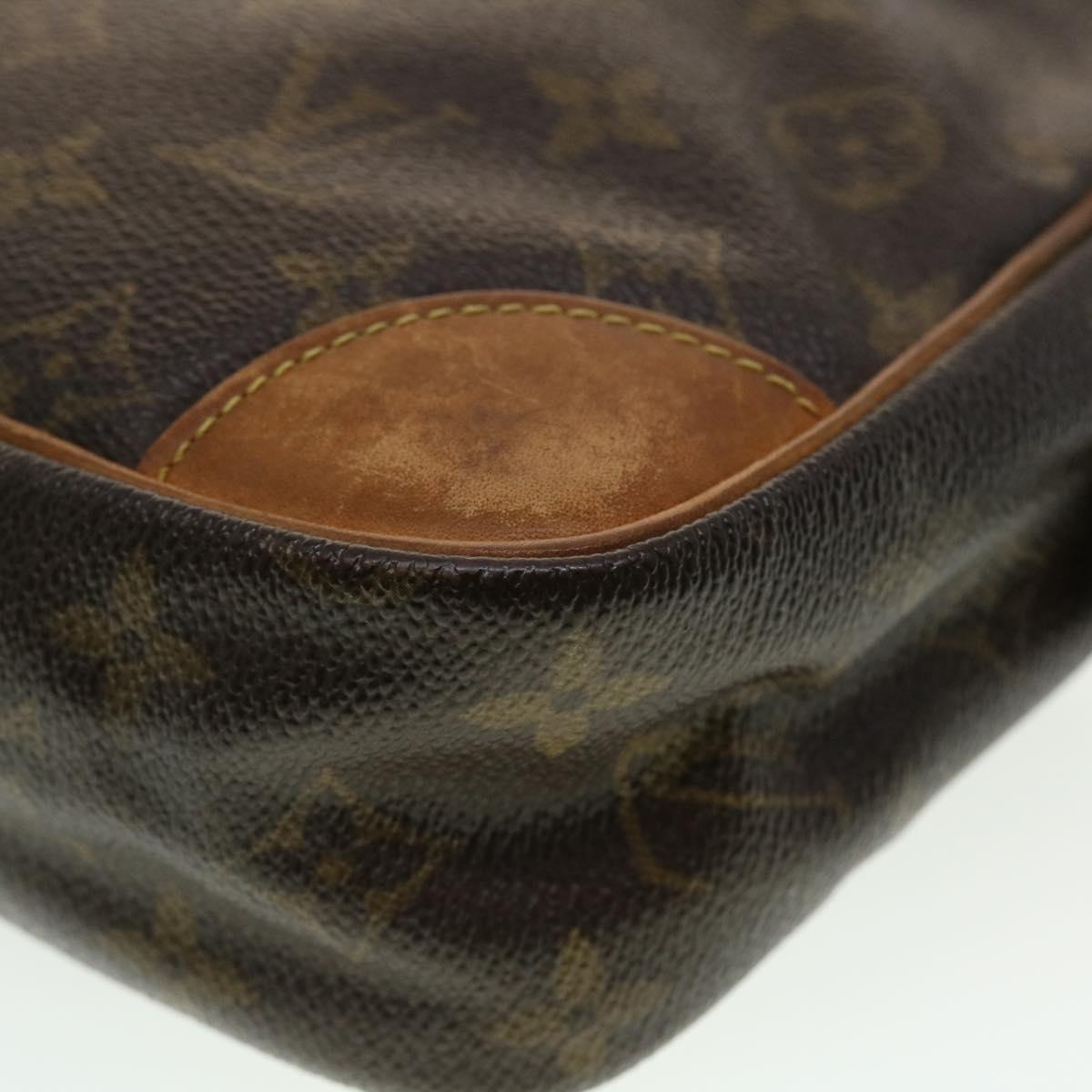 LOUIS VUITTON Monogram Compiegne 28 Clutch Bag M51845 LV Auth 44012