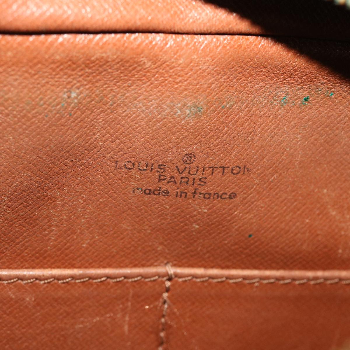 LOUIS VUITTON Monogram Compiegne 28 Clutch Bag M51845 LV Auth 44012