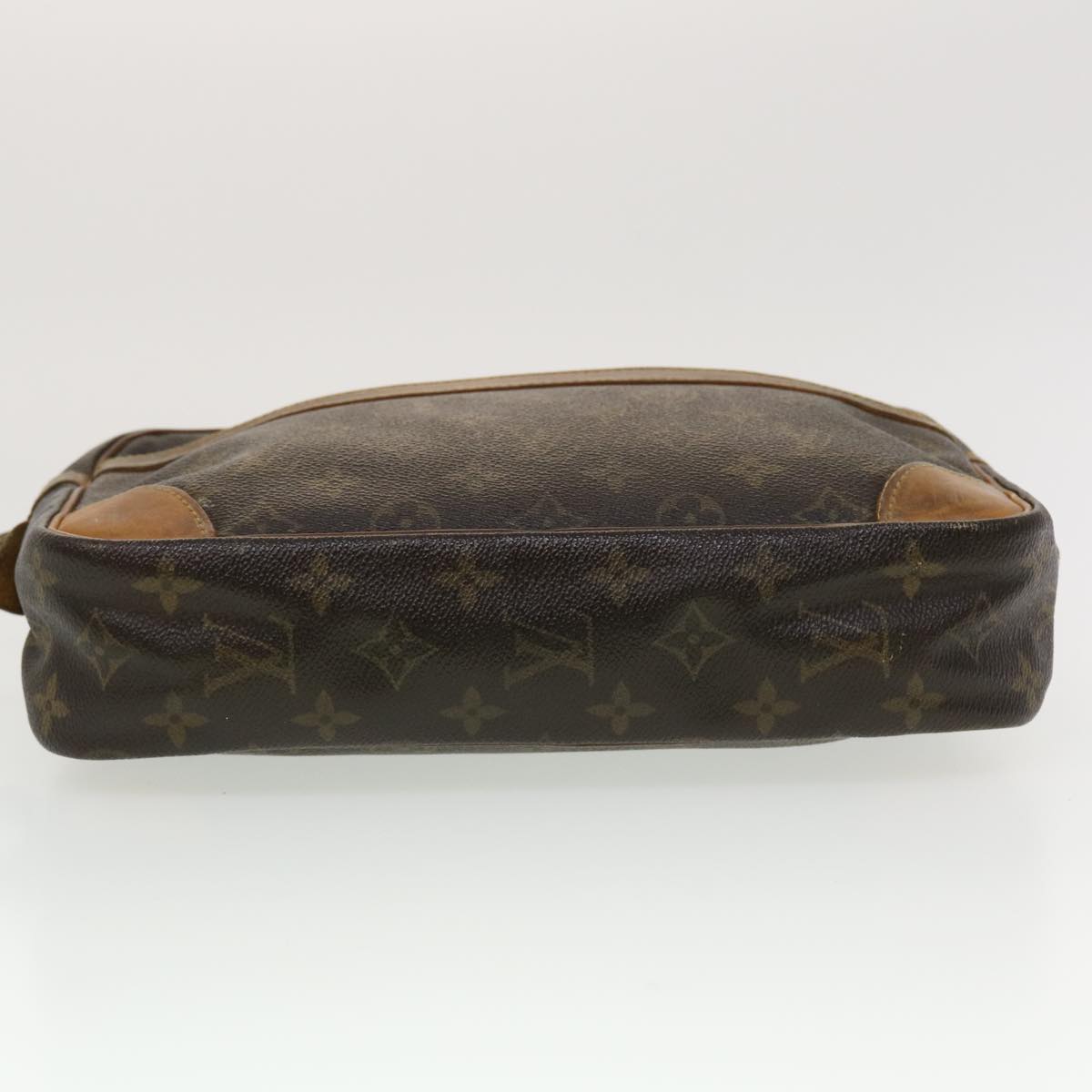 LOUIS VUITTON Monogram Compiegne 28 Clutch Bag M51845 LV Auth 44012