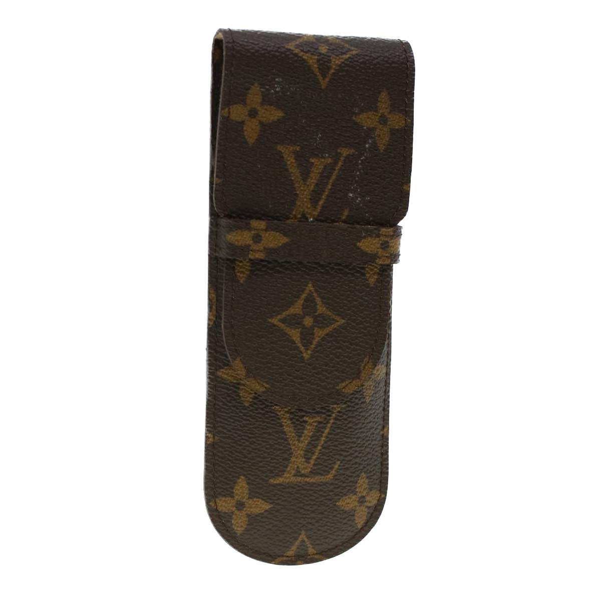 LOUIS VUITTON Monogram Etui Stilo Pen Case M62990 LV Auth 44017