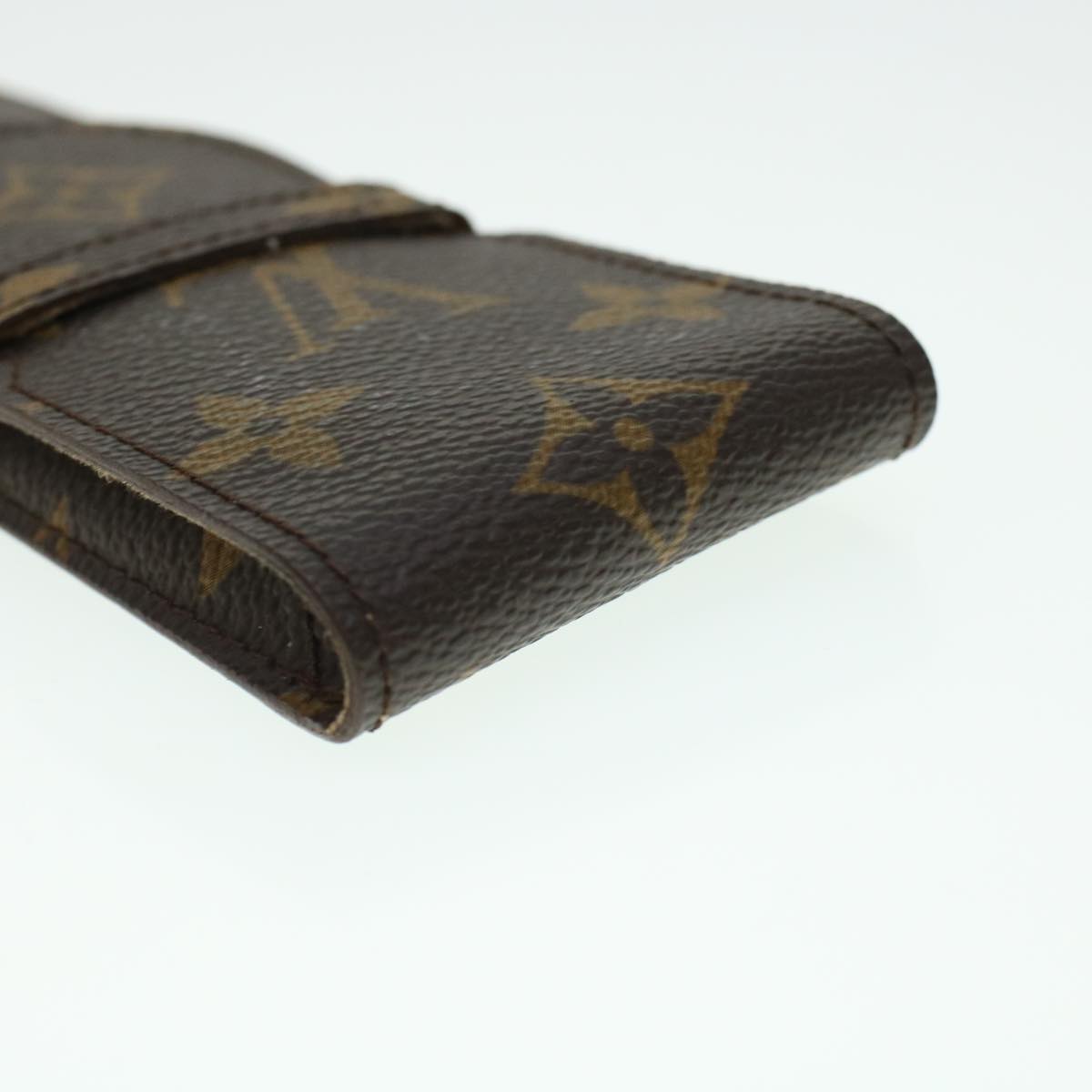 LOUIS VUITTON Monogram Etui Stilo Pen Case M62990 LV Auth 44017