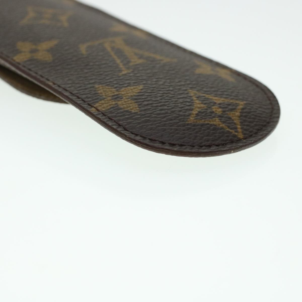 LOUIS VUITTON Monogram Etui Stilo Pen Case M62990 LV Auth 44017