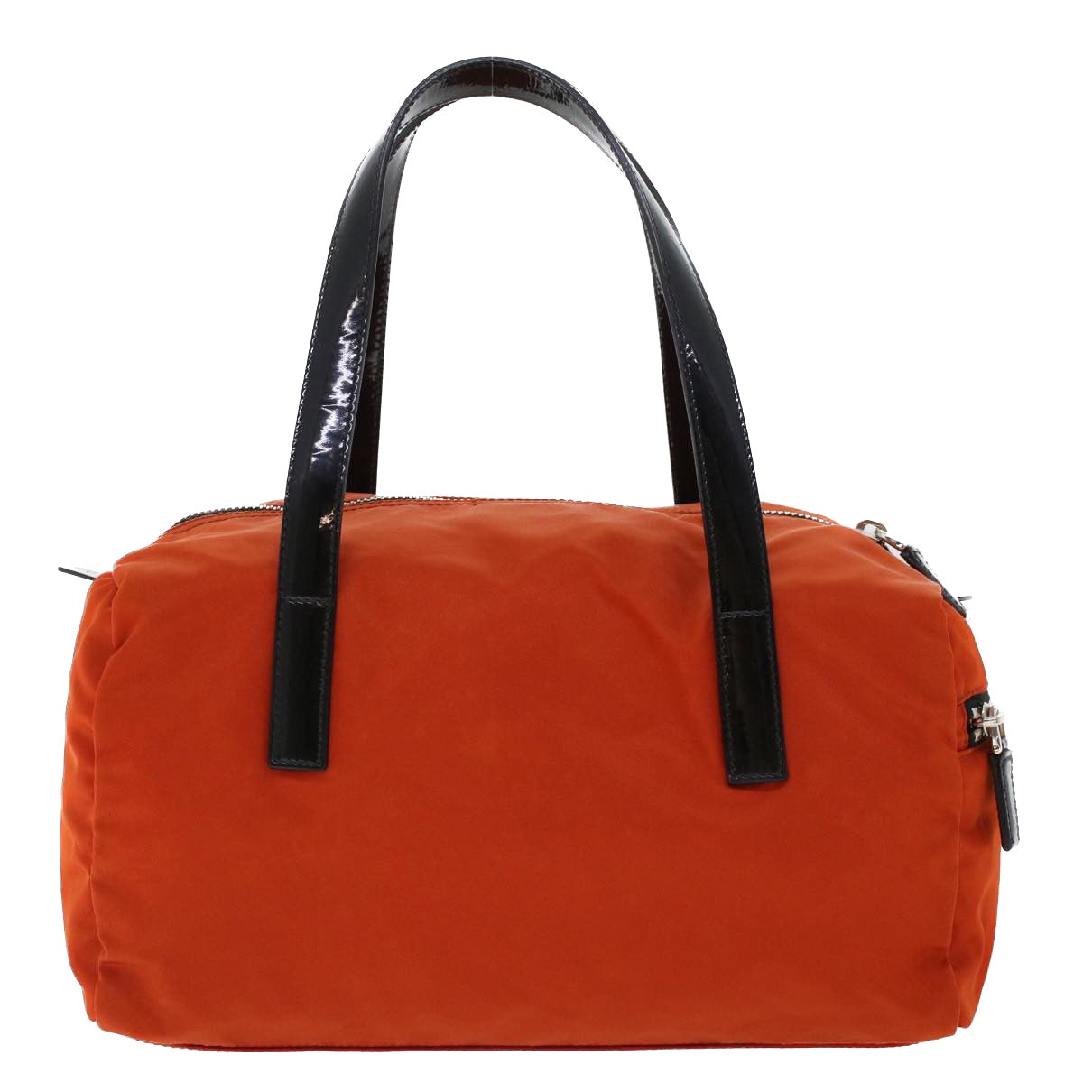 PRADA Shoulder Bag Nylon Orange Auth 44048 - 0