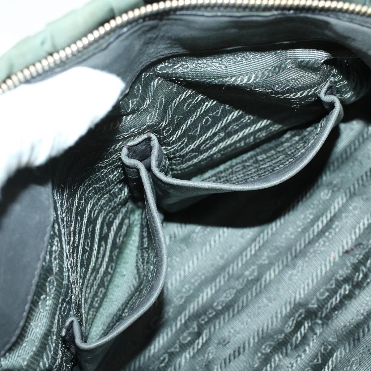 PRADA Hand Bag Nylon 2way Shoulder Bag Khaki Auth 44051