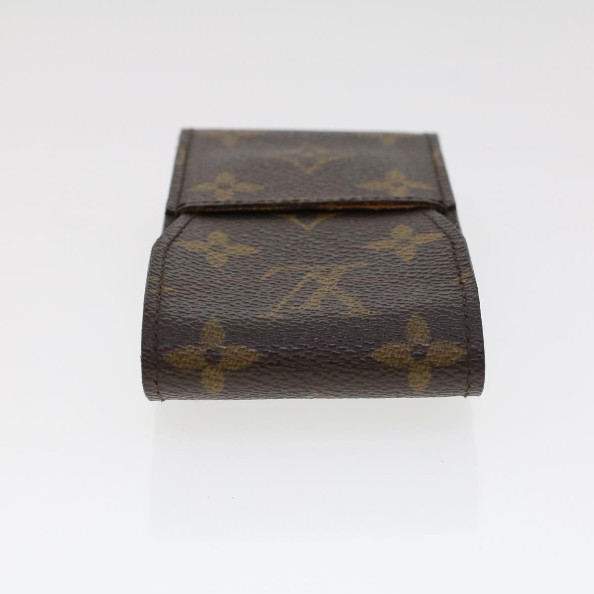 LOUIS VUITTON Monogram Etui Cigarette Case M63024 LV Auth 44078