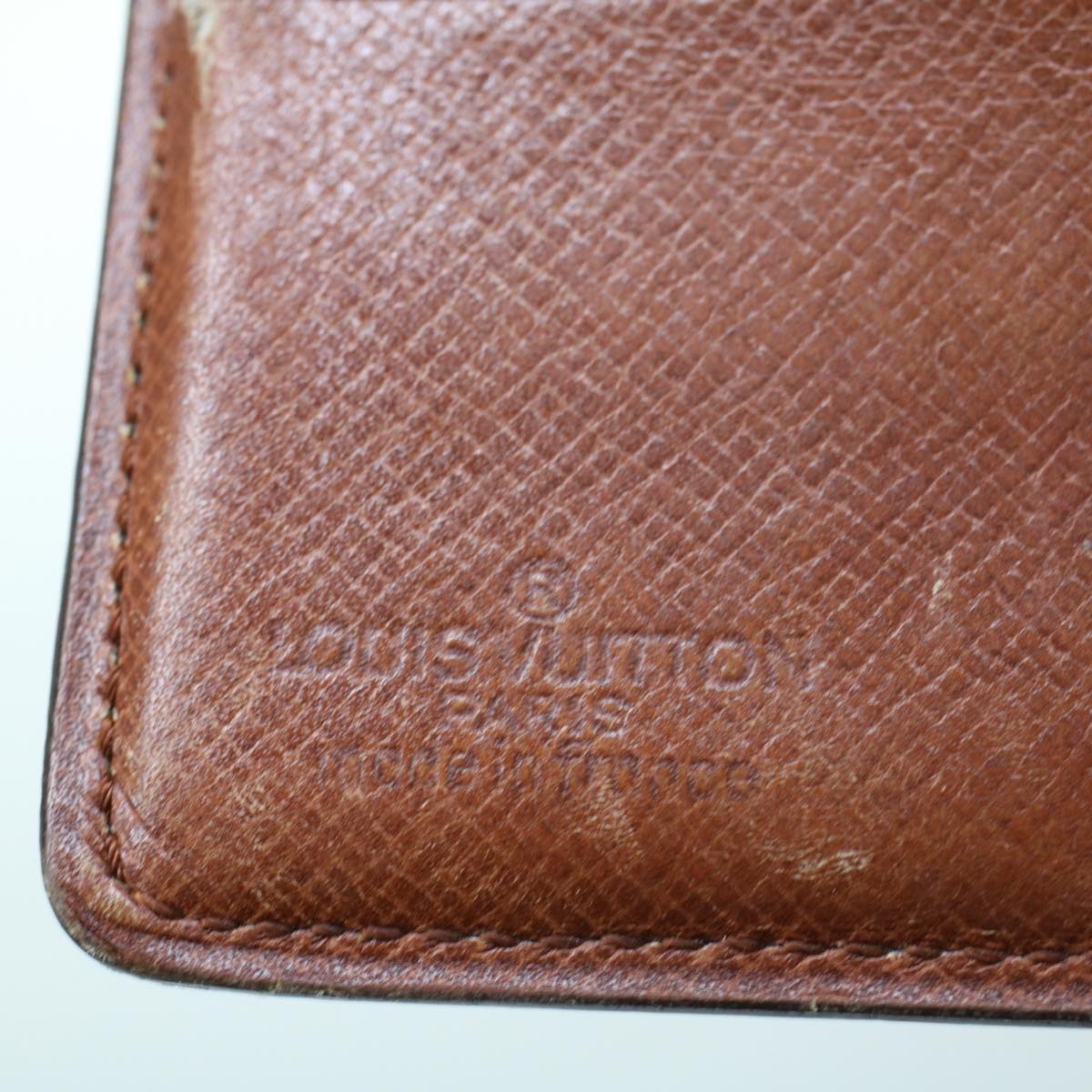 LOUIS VUITTON Monogram Portefeuille Marco Bifold Wallet M61675 LV Auth 44080