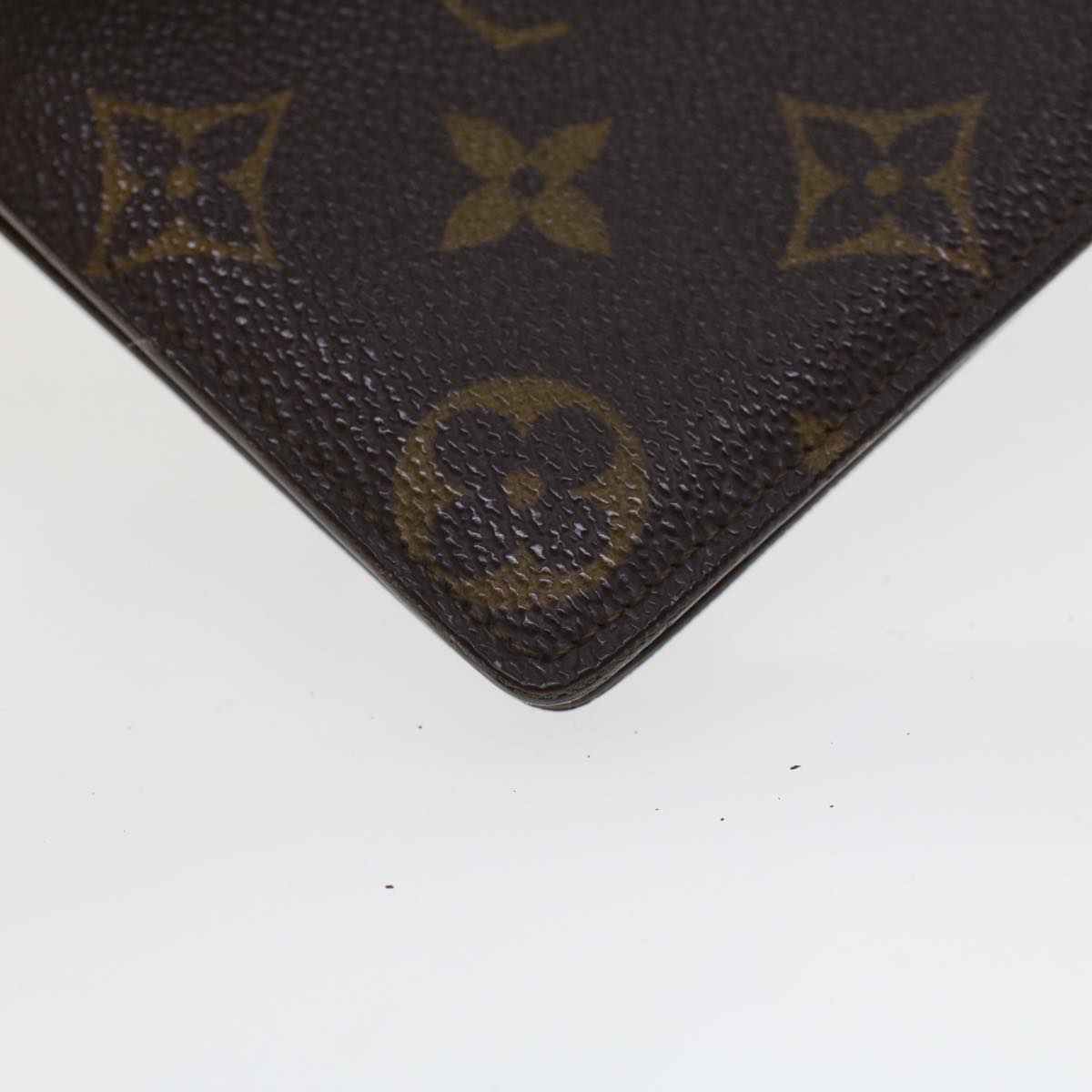 LOUIS VUITTON Monogram Portefeuille Marco Bifold Wallet M61675 LV Auth 44080