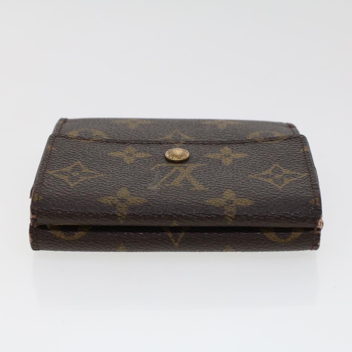 LOUIS VUITTON Monogram Portefeuille Elise Wallet M61654 LV Auth 44081