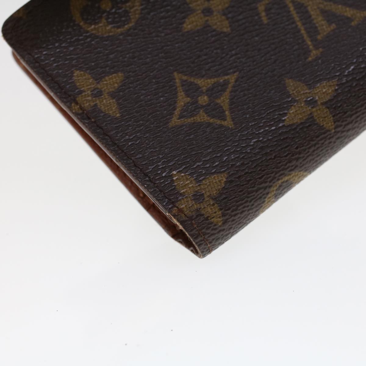 LOUIS VUITTON Monogram Porte Monnaie Billets Viennois Wallet M61663 Auth 44082