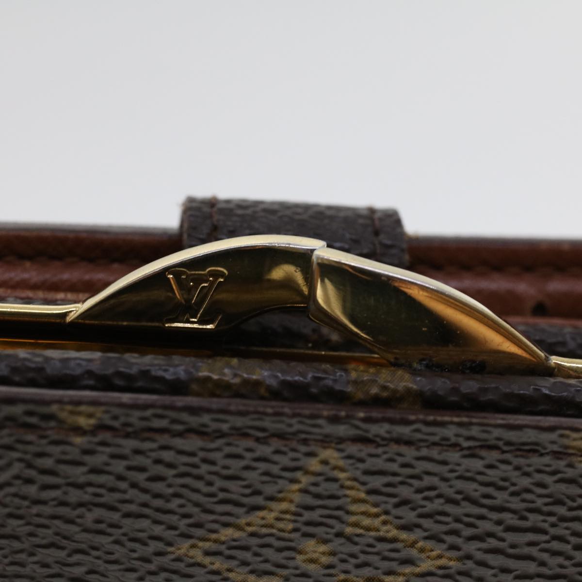 LOUIS VUITTON Monogram Porte Monnaie Billets Viennois Wallet M61663 Auth 44082