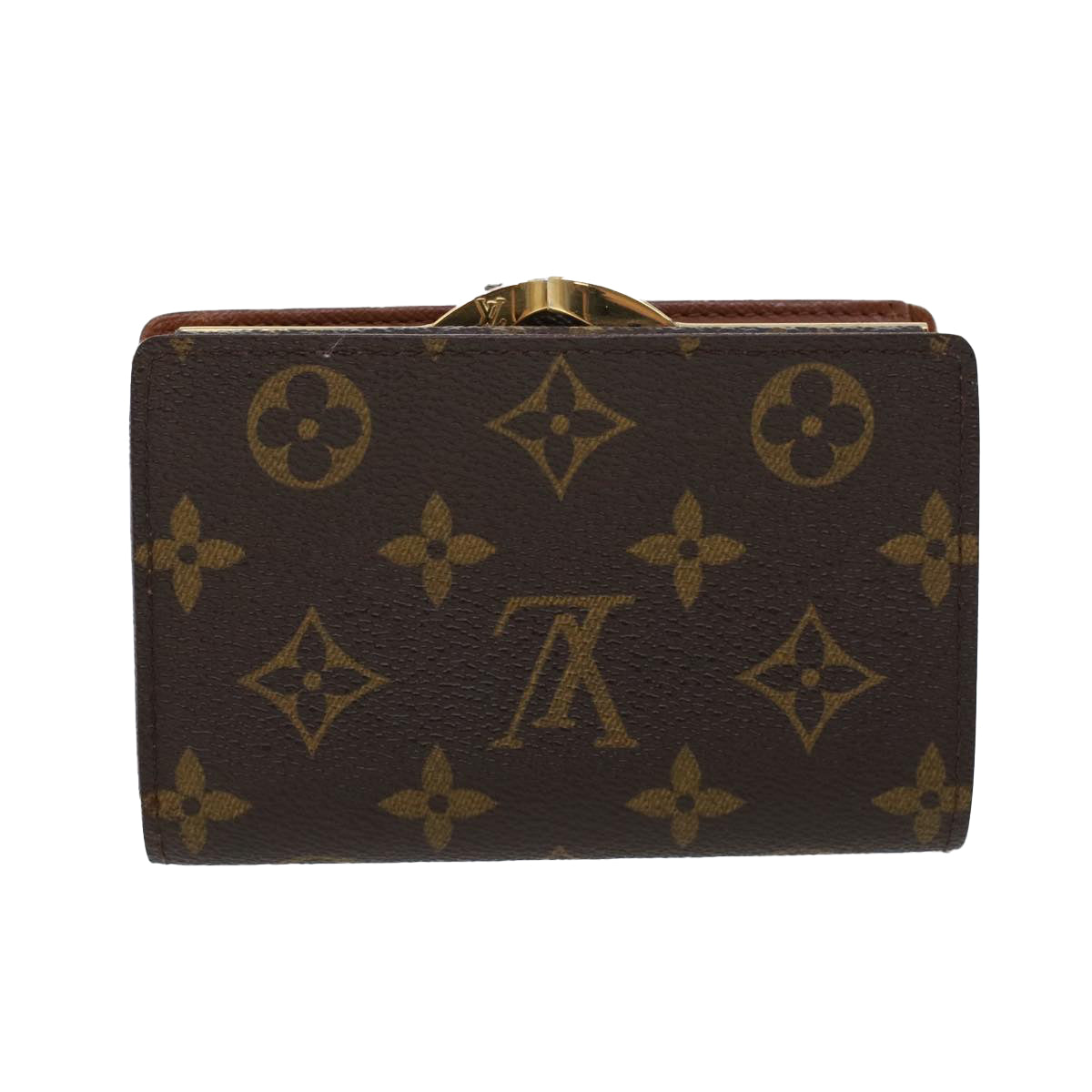 LOUIS VUITTON Monogram Porte Monnaie Billets Viennois Wallet M61663 Auth 44082 - 0