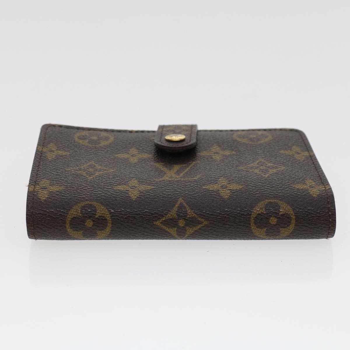 LOUIS VUITTON Monogram Porte Monnaie Billets Viennois Wallet M61663 Auth 44082