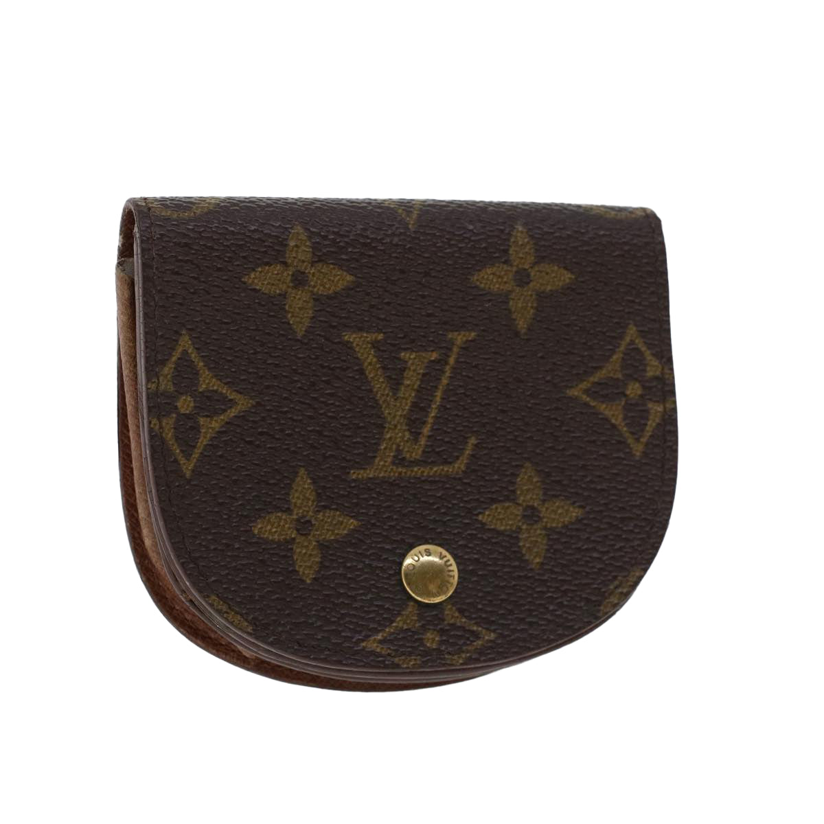 LOUIS VUITTON Monogram Porte Monnaie Guze Coin Purse M61970 LV Auth 44083