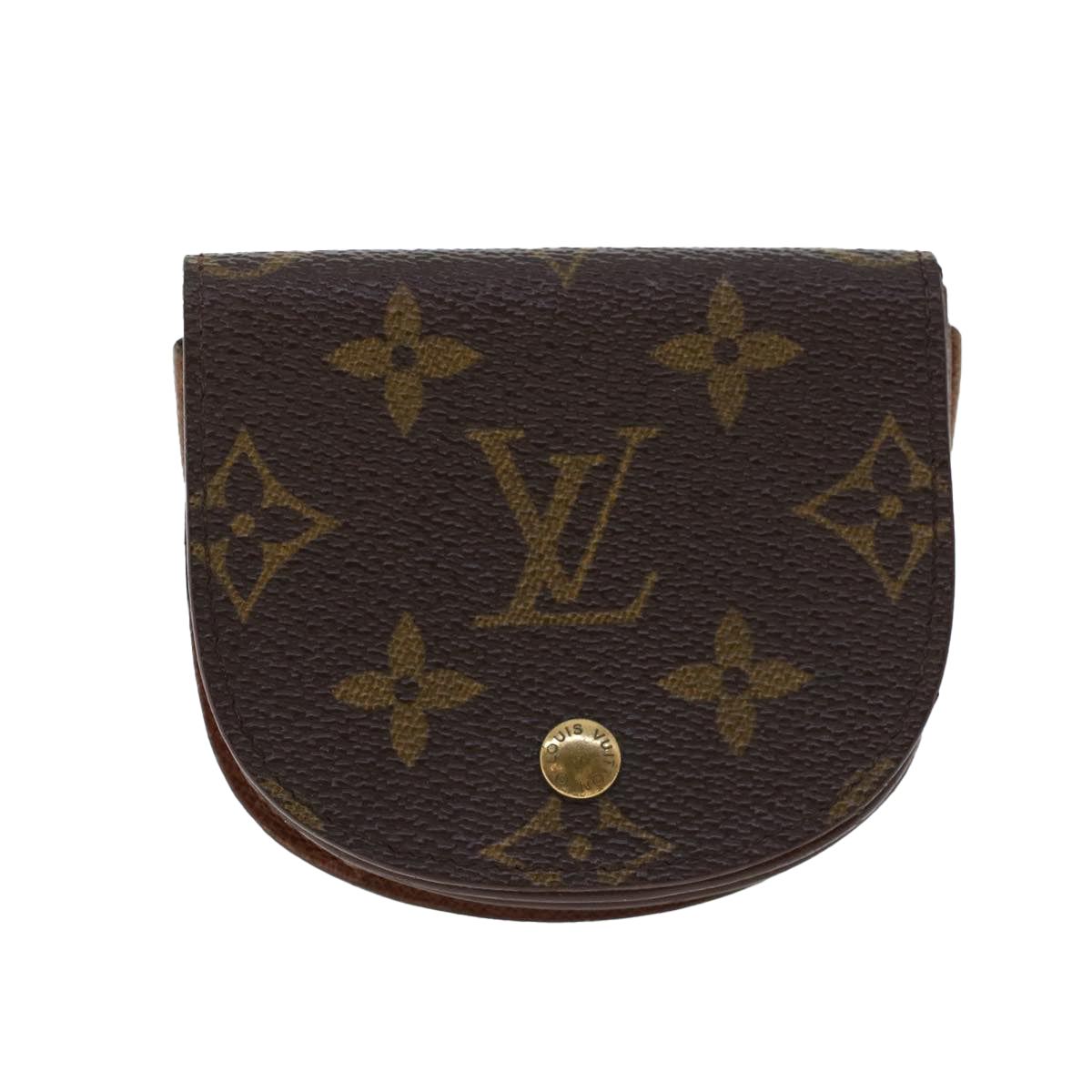 LOUIS VUITTON Monogram Porte Monnaie Guze Coin Purse M61970 LV Auth 44083