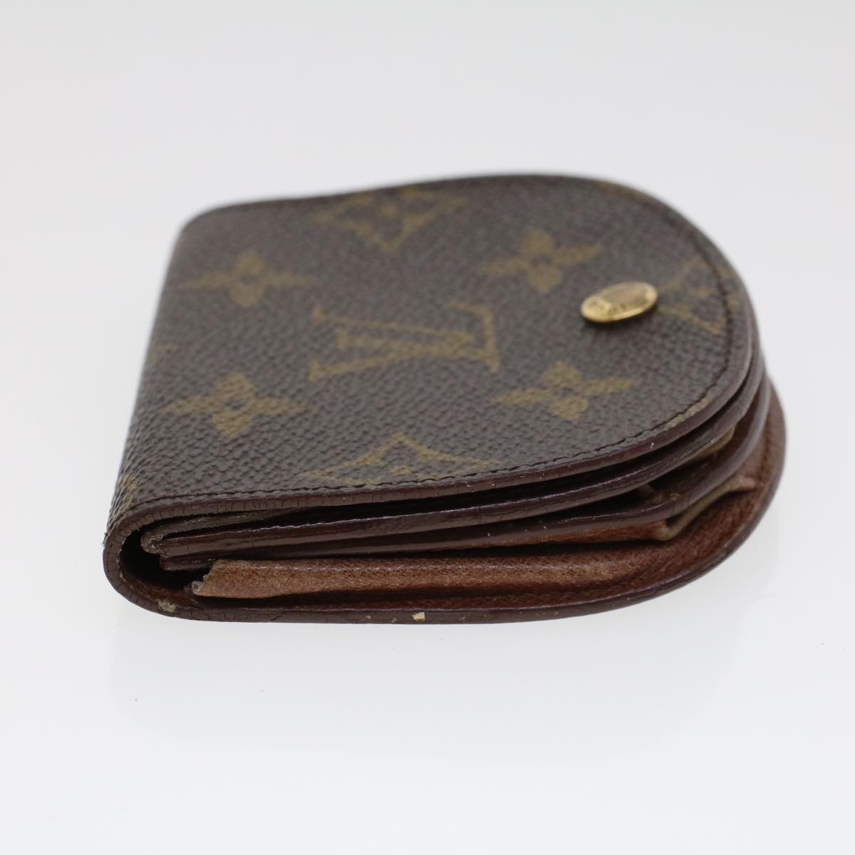 LOUIS VUITTON Monogram Porte Monnaie Guze Coin Purse M61970 LV Auth 44083