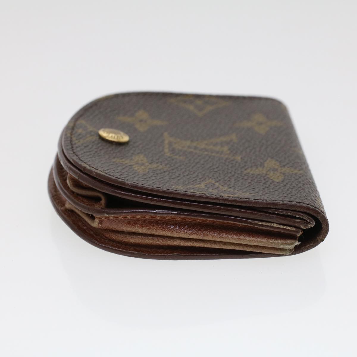 LOUIS VUITTON Monogram Porte Monnaie Guze Coin Purse M61970 LV Auth 44083