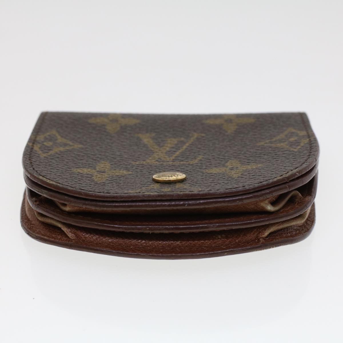 LOUIS VUITTON Monogram Porte Monnaie Guze Coin Purse M61970 LV Auth 44083