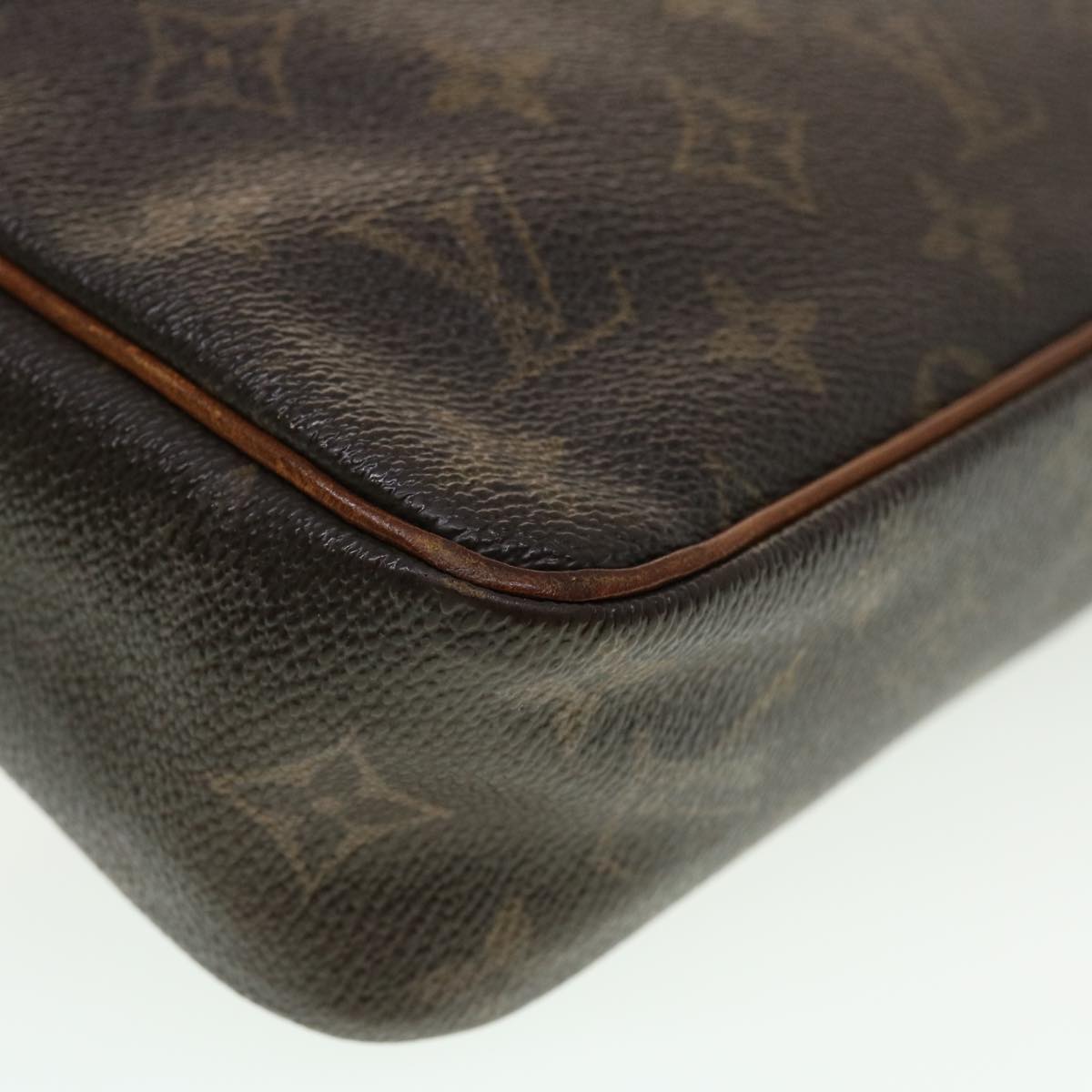 LOUIS VUITTON Monogram Compiegne 23 Clutch Bag M51847 LV Auth 44093