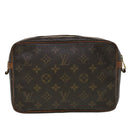 LOUIS VUITTON Monogram Compiegne 23 Clutch Bag M51847 LV Auth 44093-2
