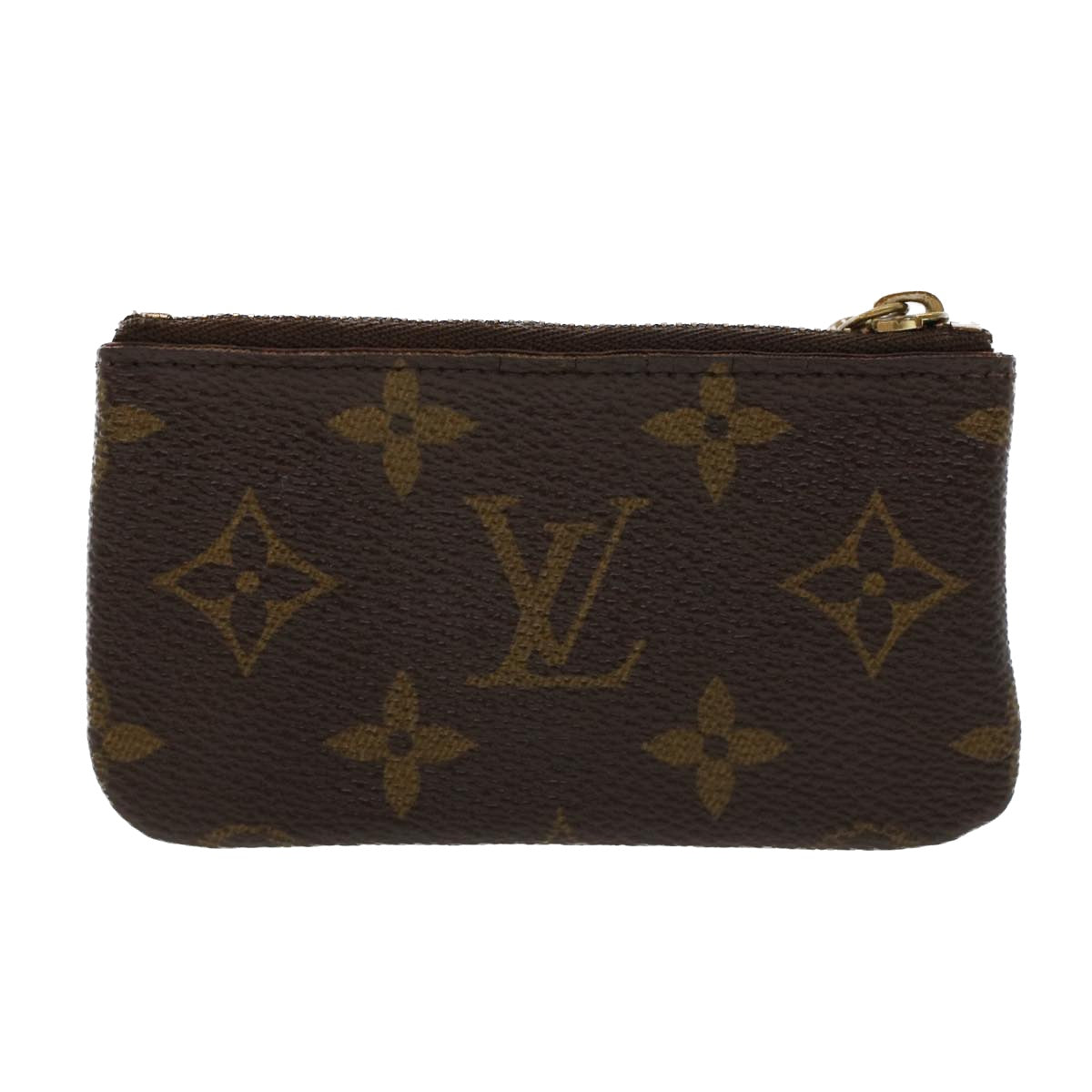 LOUIS VUITTON Monogram Pochette Cles Coin Purse M62650 LV Auth 44104 - 0