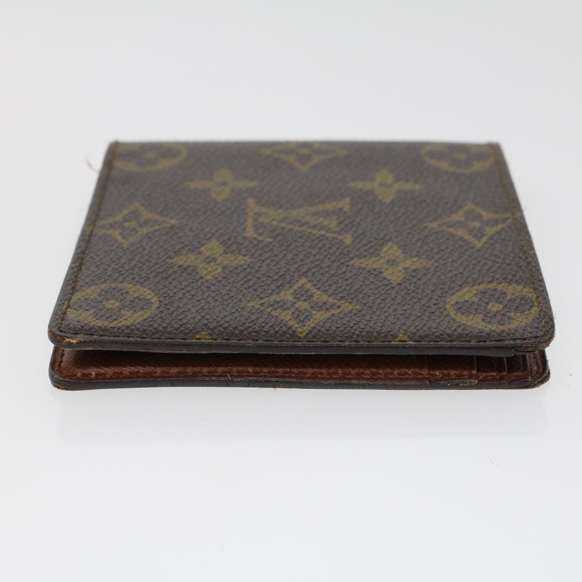 LOUIS VUITTON Monogram Porte Monnaie Bier Cartes Crdit Wallet M61652 Auth 44114