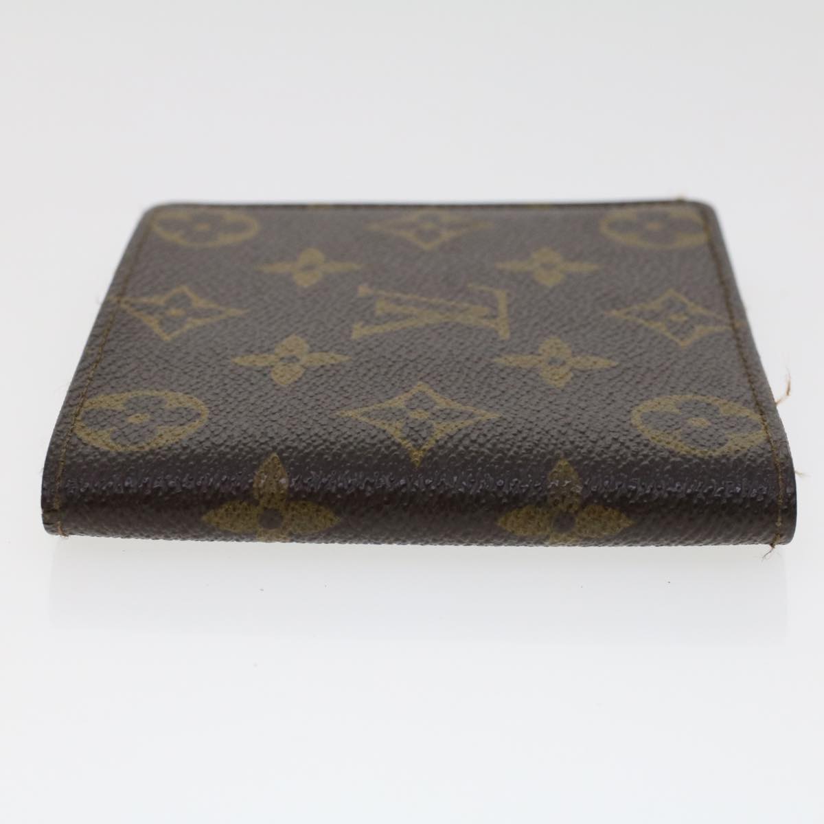 LOUIS VUITTON Monogram Porte Monnaie Bier Cartes Crdit Wallet M61652 Auth 44114